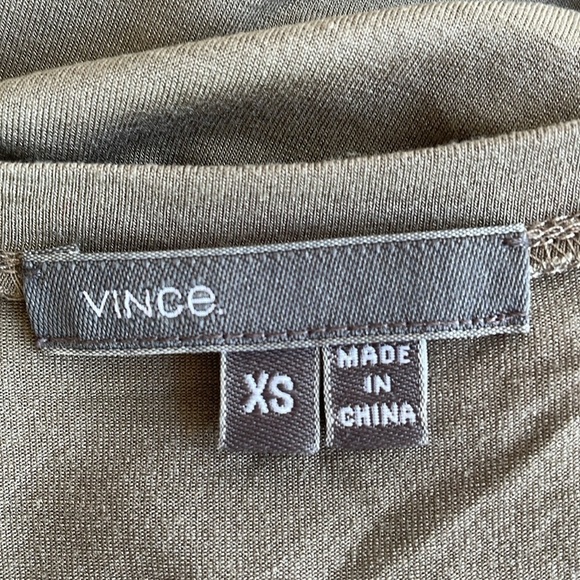 Vince Grey Racerback Tank Top - Picture 4 of 5